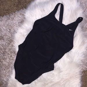 Black Nike one piece swimsuit